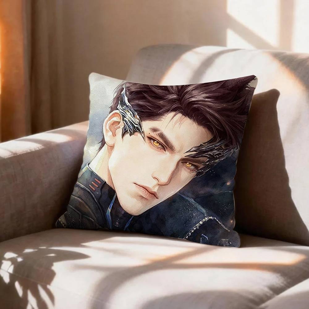 COOL VValko LLove and Deepspace Pillow Case Pattern Printed Pillowcase For Living Room Sofa Cushion Cover