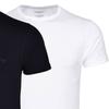 Emporio Armani Minimalist Logo Crew Neck Short Sleeve T-Shirt 2-Pack Men tops 111647-CC722-01000