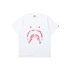 Bape Abc Gold Zip Shark Tee OZXTEM110009C