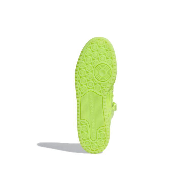 Jeremy Scott X Adidas Forum Low Dipped - Yellow Fluorescent Unisex Sneakers Green Supplier-Color GZ8817