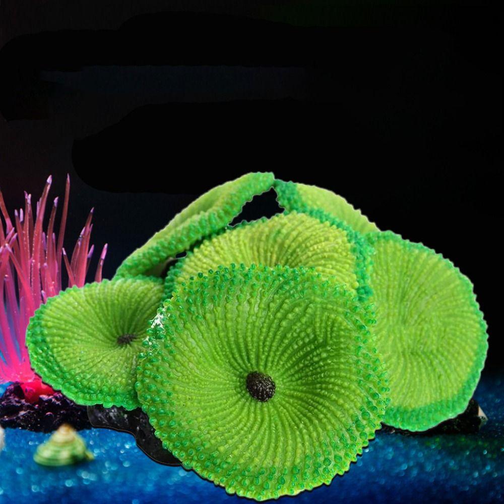 Lifelike for Fish Tank Decoration Soft Aquarium Ornament Artificial Coral Simulated Reef Coral Reef