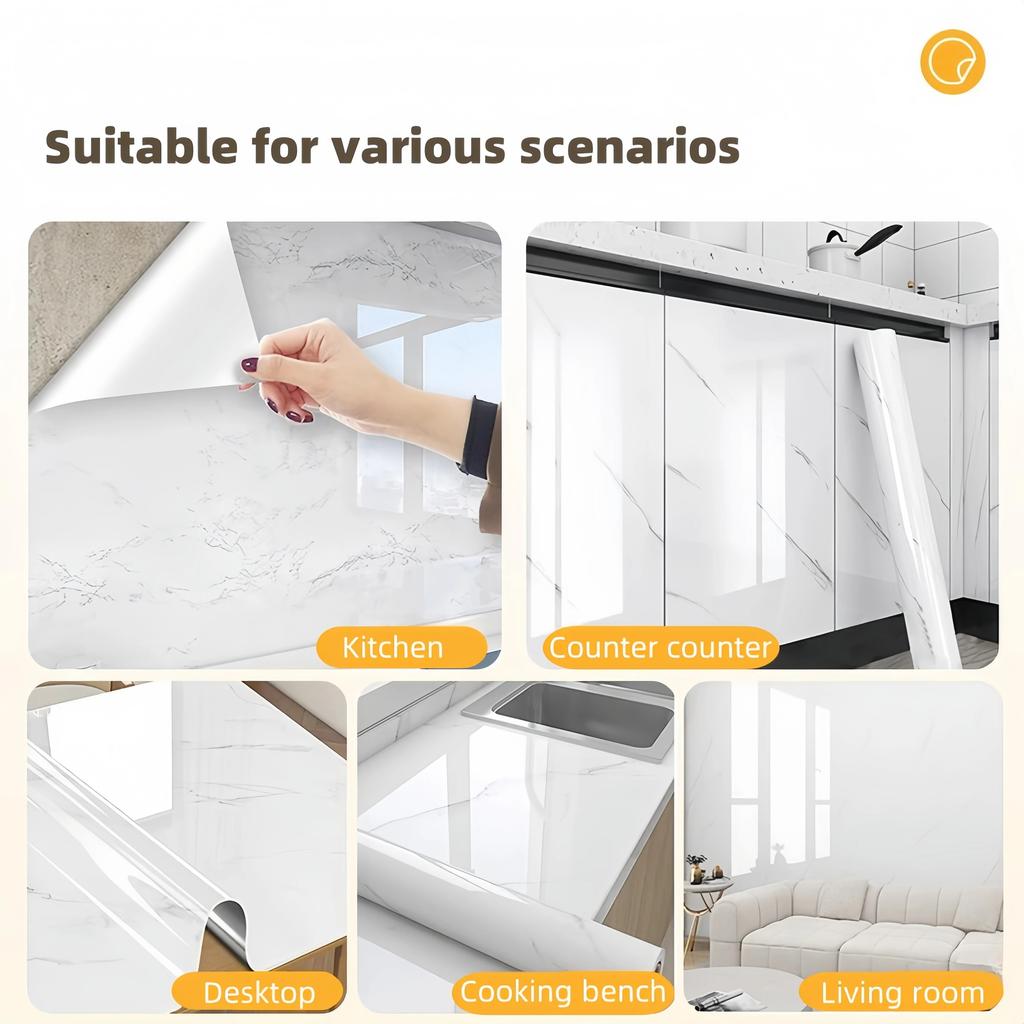Wall Sticker Wallpaper Self Adhesive PVC Self-adhesive Vinyl Furniture 40cm Removable Wall Stickers Peel Wallpapers Home Decor