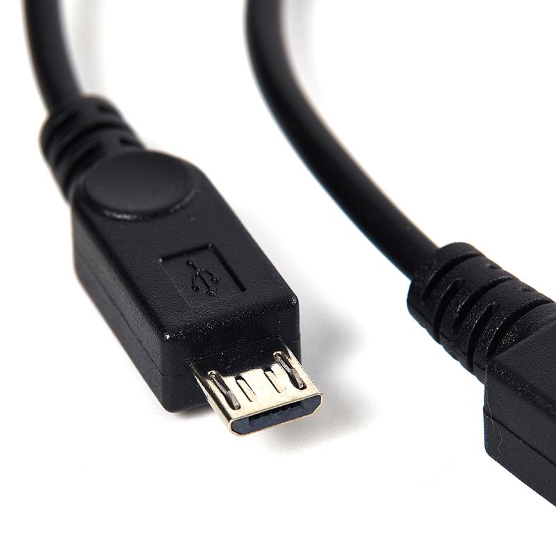 Usb One Cent Two Port Adapter Otg Cable For Mobile Tablet External Power Supply