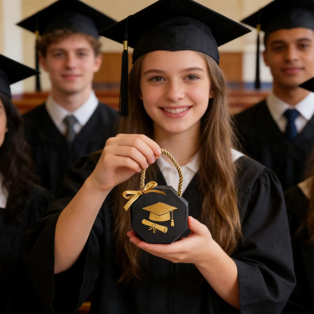 Graduation  Doctoral Cap Gift Box