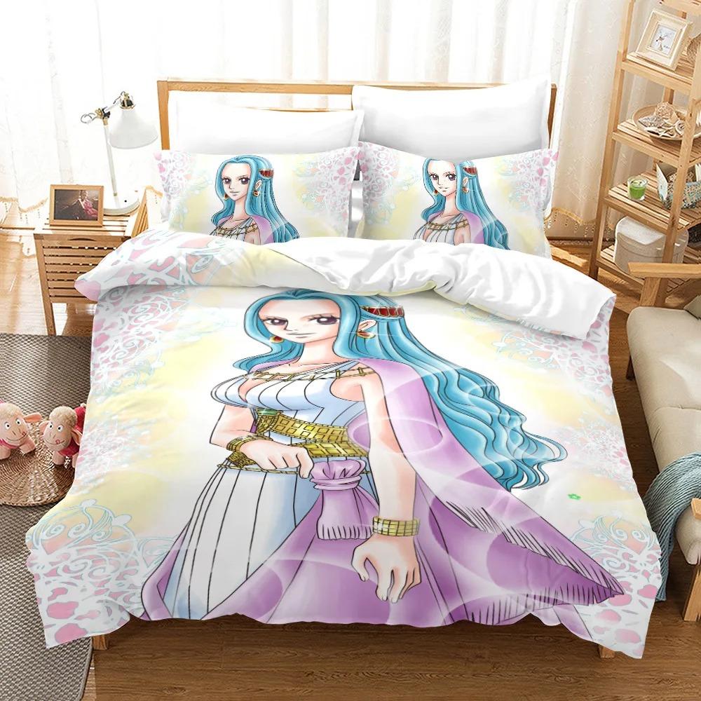 Boa Hancock Sängkläder Set Enkel Twin Full Queen King Size Queen Kejsarinna Sängset Vuxen Pojkar Sovrum Påslakan Set 3D-tryck