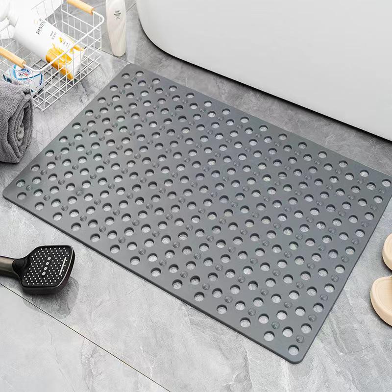 Non-Slip Bathroom Mat: Shower, Bathtub, and Toilet Massage Foot Pad with Suction Cups.