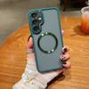 Hawkeye Magnetic Suction Ring Mobile Phone Case Is Suitable for Samsung S25ULTRA Trend S25 All-inclusive A55/A56/A16/A06