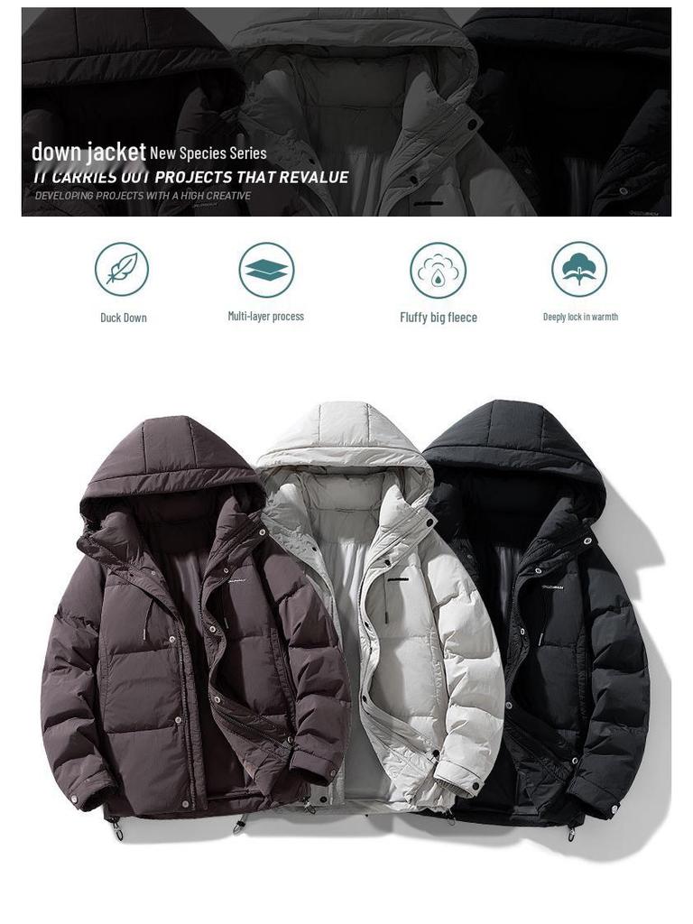 New Men's Trendy Workwear Down Jacket - Winter Collection