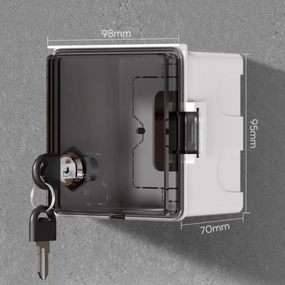 Outdoor Lockable Socket Box 86Type for Electric Vehicle Charging Waterproof Design To Protect Electrical Connections