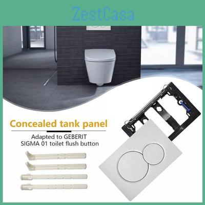 Para Geberit Sigma 01 Actuador de Placa de Descarga de Doble Pulsador Cisterna Oculta WC