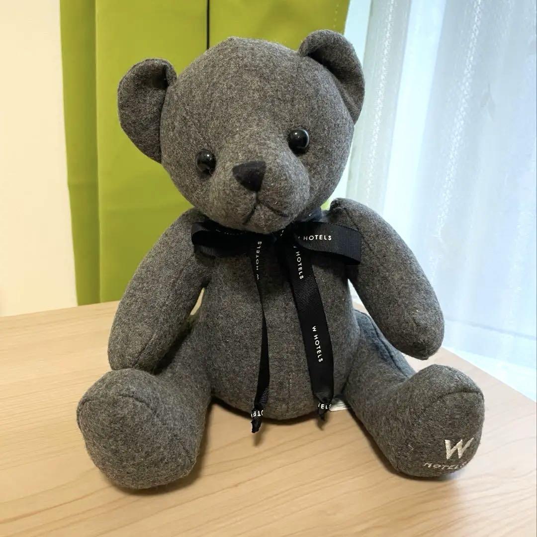 

[USED] Teddy bear, stuffed toy, W Hotel New York Times Square