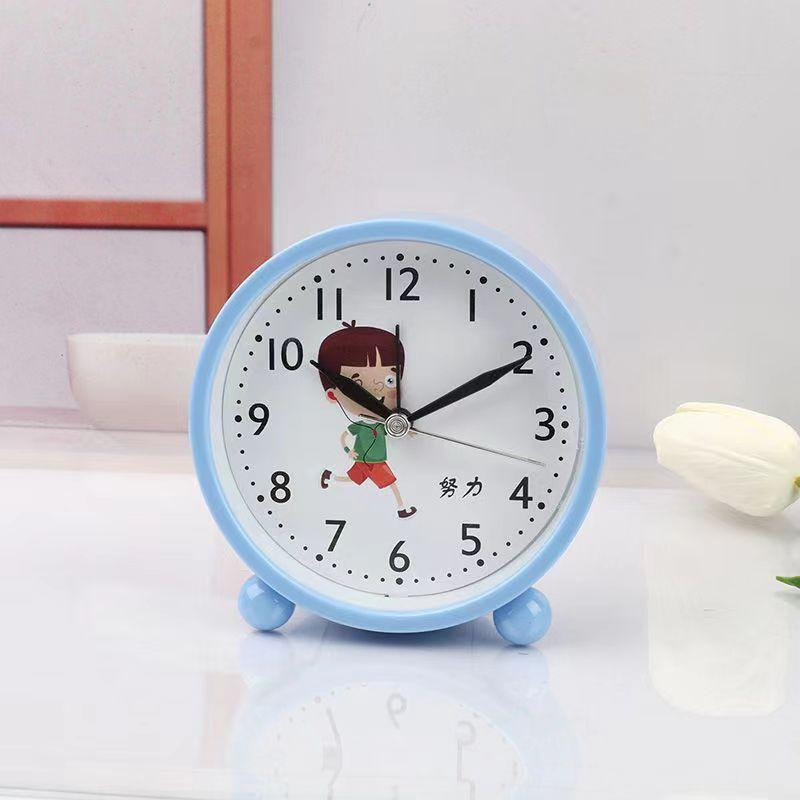 Student Alarm Clock Children Early Education Small Alarm Table Desktop Wake Up Artifact Cute Simple Alarm Clock Bedroom Learning Clock Table