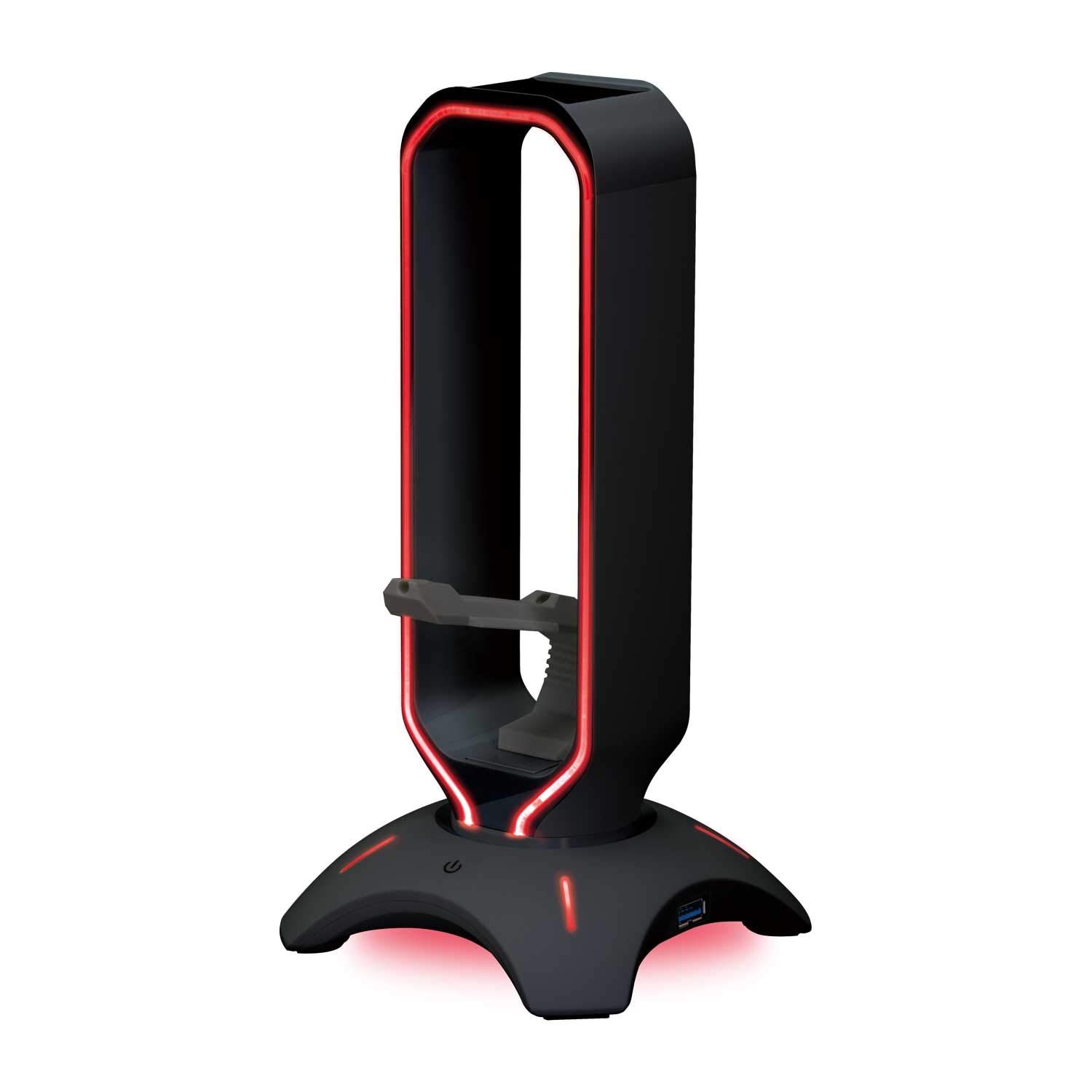 

RACEN 3 in 1 Headphone Stand (Black) CRC-HSMBU3BK чорний