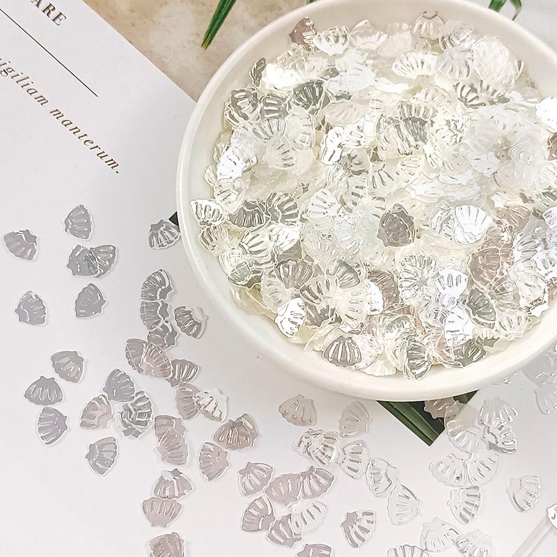Irregular High-Flash Silver Crystal Sequin Jewelry DIY Accessories