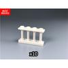 MOC Bricks Fence Railing Window Stairs Ladder Gate DIY Garden House Architecture Accessories Building Blocks Children's Toys