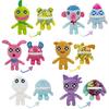 Peluche Wrongside Outimals Giblet Chum Chompkins Gioco Horror 5 Bambole di Peluche Carine Periferiche Anime Giocattolo Regalo di Compleanno Natale