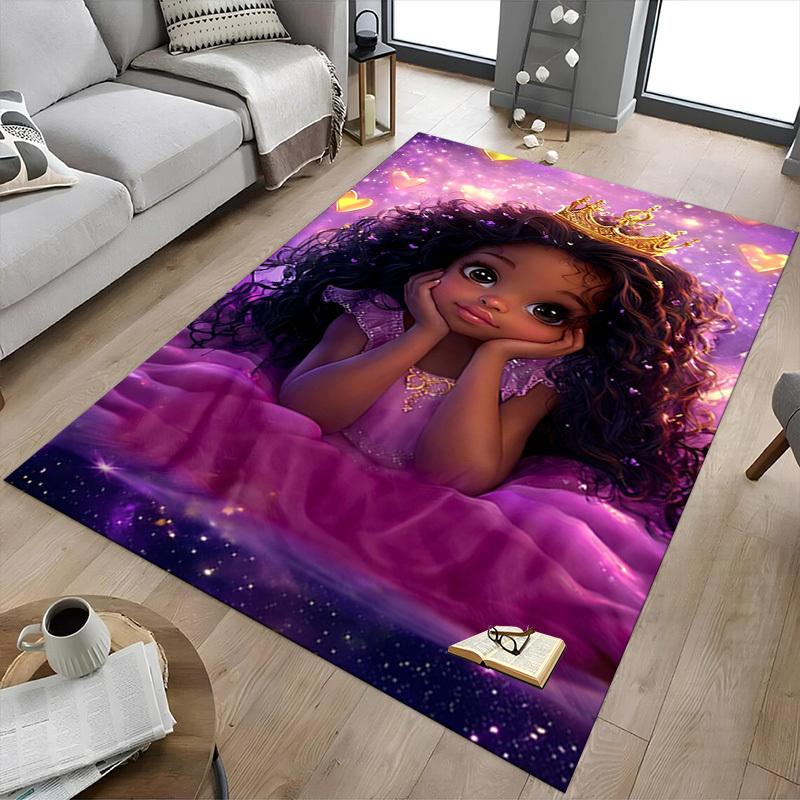 1PC Princess Extra Large Non-Slip Floor carpet, Office, family, bedroom, Studio - Large Area RugJ0416