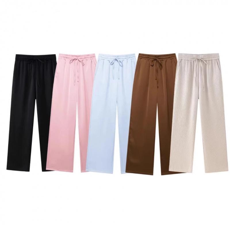 Europäisches und Amerikanisches Damen Freizeit-Blazer und Lange Hosen Set - Knitter-Stil