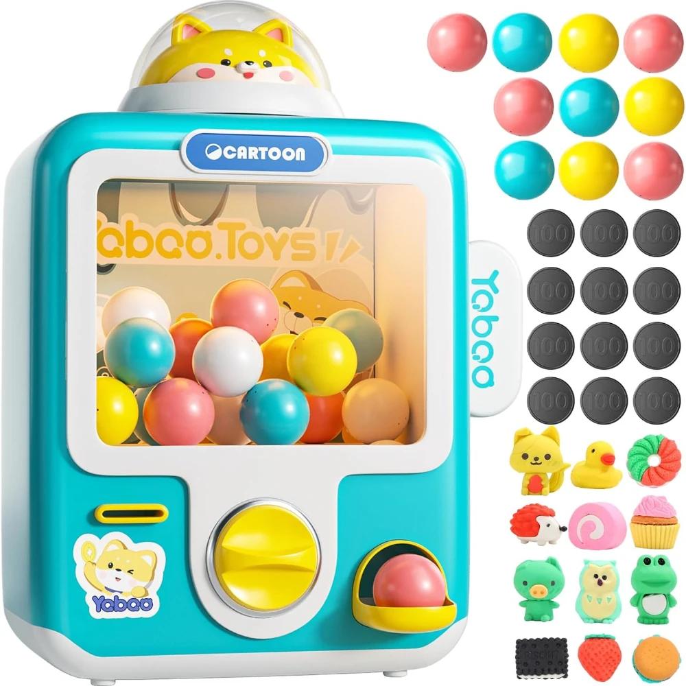 DinosaurClaw Machine Game for Kids,Mini Electronic Vending Claw Machine Arcade Game ,Prize Dispenser Toys for Girls Boys Gift