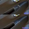For 12-15 Fiat 500 Car Interior Modified Carbon Fiber Door Control Decorative Stickers