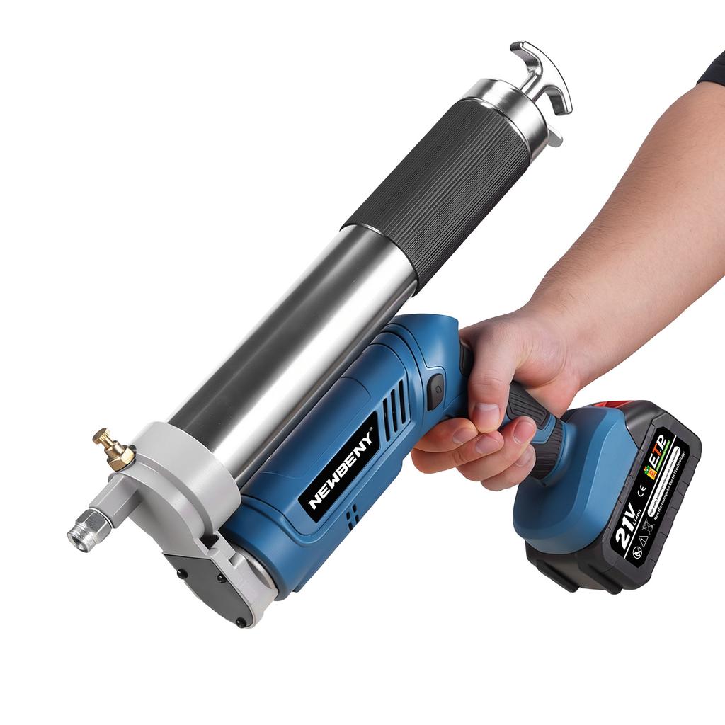 Newbeny 14000PSL 96Mpa Elektrisk Fettpress Högtryck Bil Smörjolja Bilunderhållsverktyg För makita 18v batteri pinne