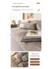 Luxury Modern Chenille Sofa Cushion - High-End, All-Season, Non-Slip, Fully Wrapped, Minimalist Design.