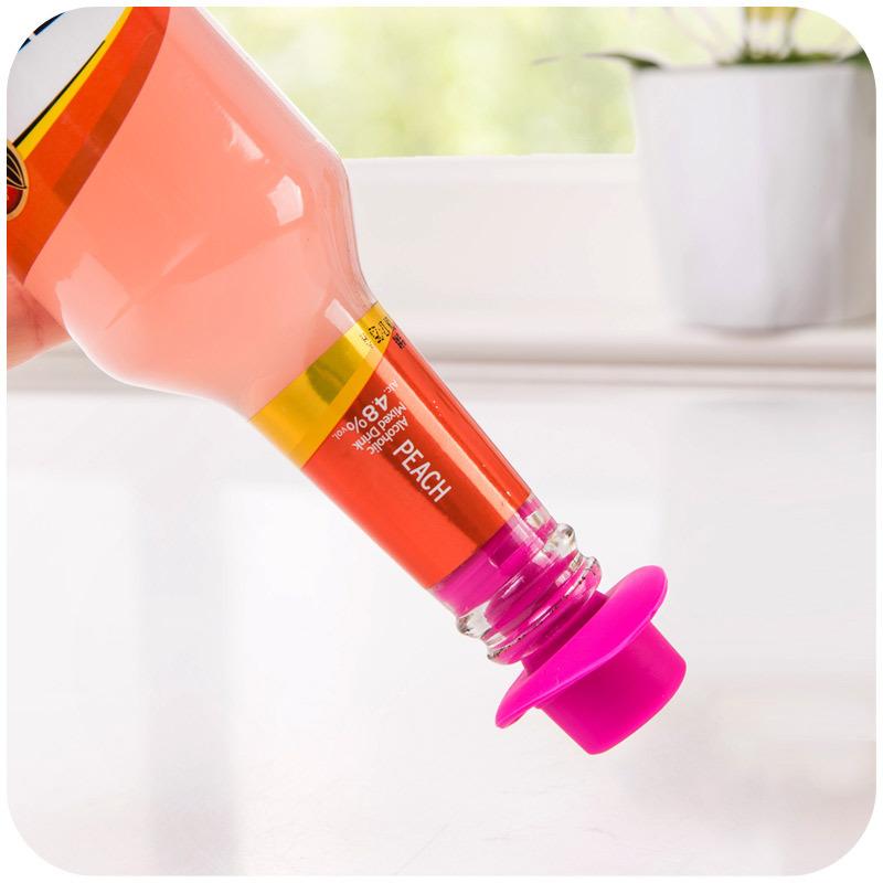 Factory Price Beauty Silicone Whisky Bottle Stopper Kits Hot Sell Quality  Make Your Own Stopper for Wine Bottle