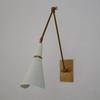 Mid-Century Modern Style Brass Wall Sconce, Adjustable Wall Lamp For Your Home