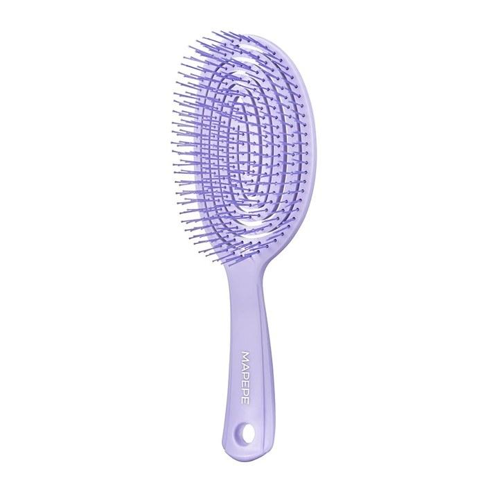 Mapepe Detangling Brush 3D Super Fit (Wet/Dry Hair) Purple