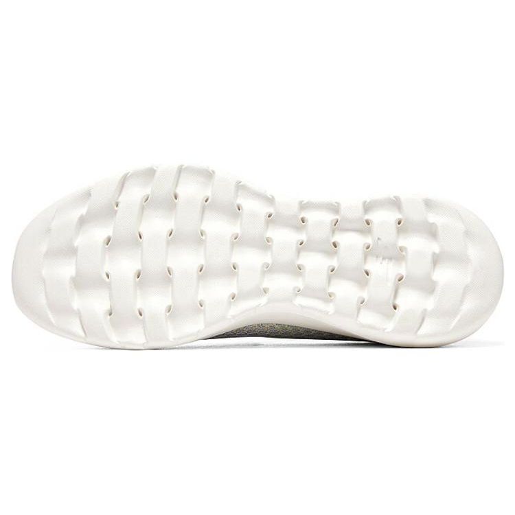 Skechers Go Walk Joy Mesh-Gewebe Vielseitig Tägliches Tragen Langlebig Atmungsaktiv Leicht Rückfedernd Niedrig geschnitten Lifestyle Freizeit-Schuhe Damen Sneaker 124199-LGYL
