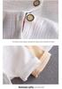 Kids' Stand Collar Cotton Gauze Summer Set - Lightweight Homewear for Boys & Girls