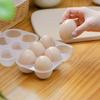 Reusable 6 Grid Egg Holder Clear Egg Protection Box Egg Carton With Egg Dispensers Egg Carriage For Refrigerator Camping Picnic