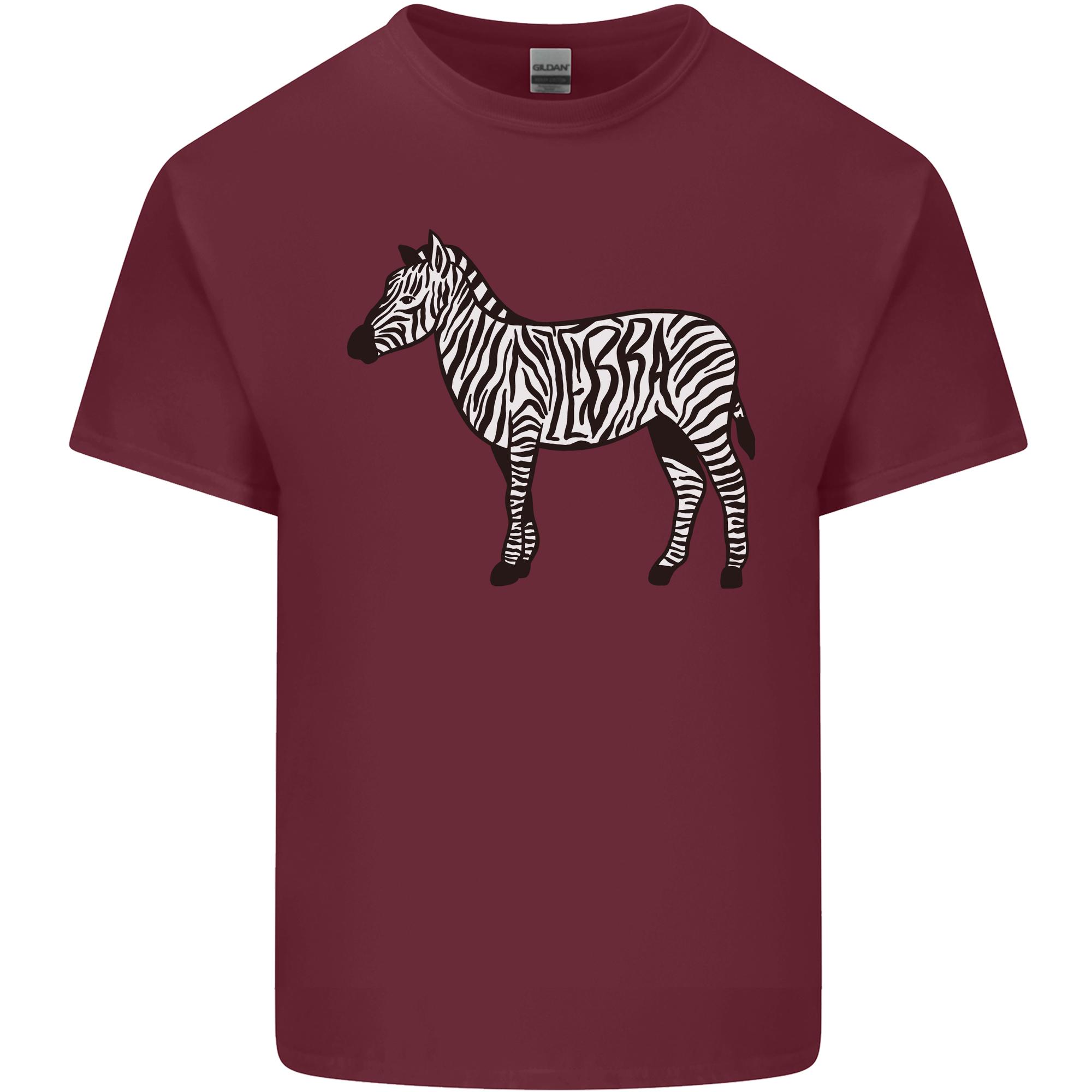 A Zebra Unisexs Light Cotton TShirt S