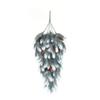 Simulated Hanging Pine Needle Branches Hanging Snowy Norfolk Pine Needles  Indoor