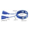 Embroidered Woven Charm Bracelets Adjustable Rope Blue Eyes Bracelet  Fabric Bracelets