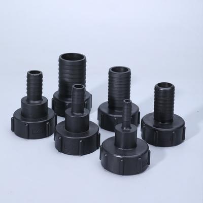 Adaptateur de réservoir IBC 1000 L, filetage grossier 60 mm, raccord de robinet pour réservoir d'eau, pour joints de vidange d'eau de jardin, 1 pièce