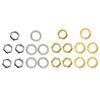 9.36mm Electric Guitar Jack Nuts with Lock Washer Iron Material Set for Guitar Cranksets and Socket Output