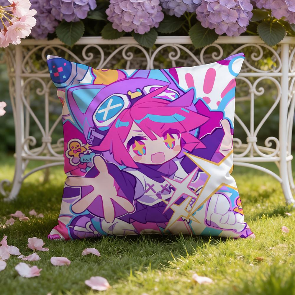 Spiel M-Muse D-Dash Kissenbezug für Zuhause & Auto, Doppelszenen-Kissenbezug: Wendbar für höchsten Tragekomfort