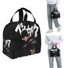 Japan Anime Berserk Insulated Lunch Bag for Women Kids Leakproof Food Boxes Thermal Lunch Box Tote