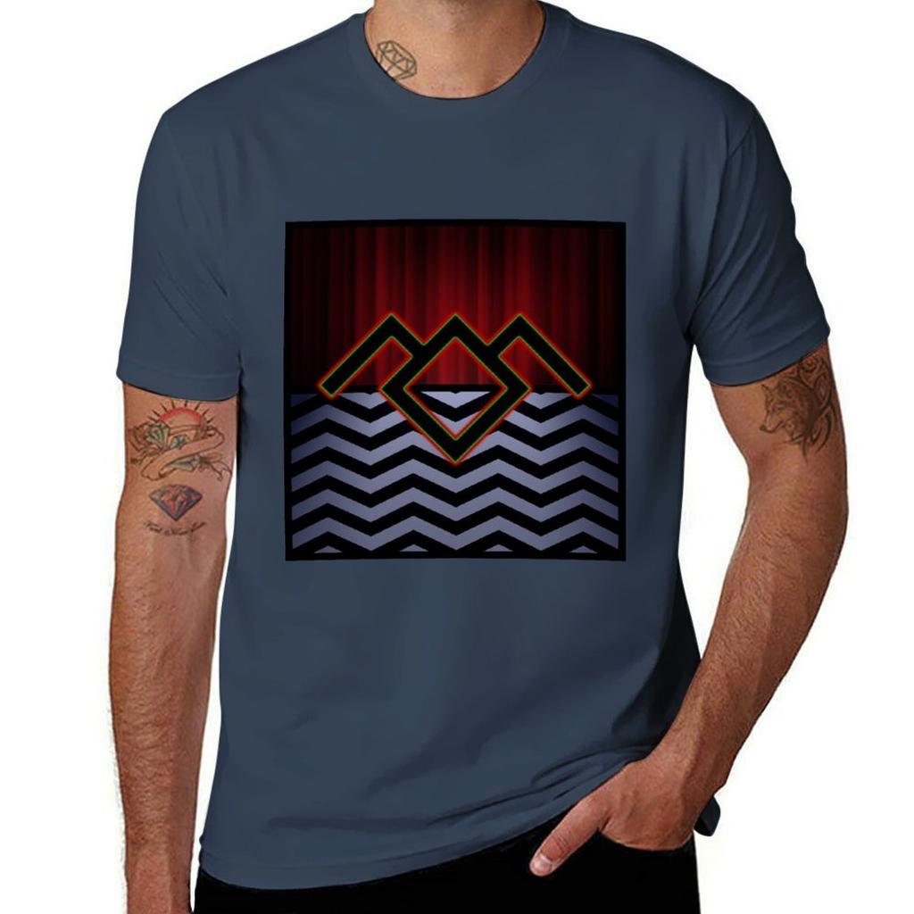 The Black Lodge Tshirt Stylish Graphic Short Sleeve Top Tshirt