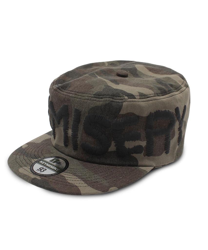 KEYMISERY Whisper Pillbox Cap (Camo)