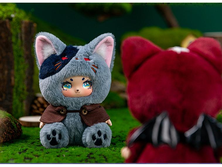 Werewolf Series Cute Vinyl Doll Plush Toy Pendant - Trendy Gift for Girls