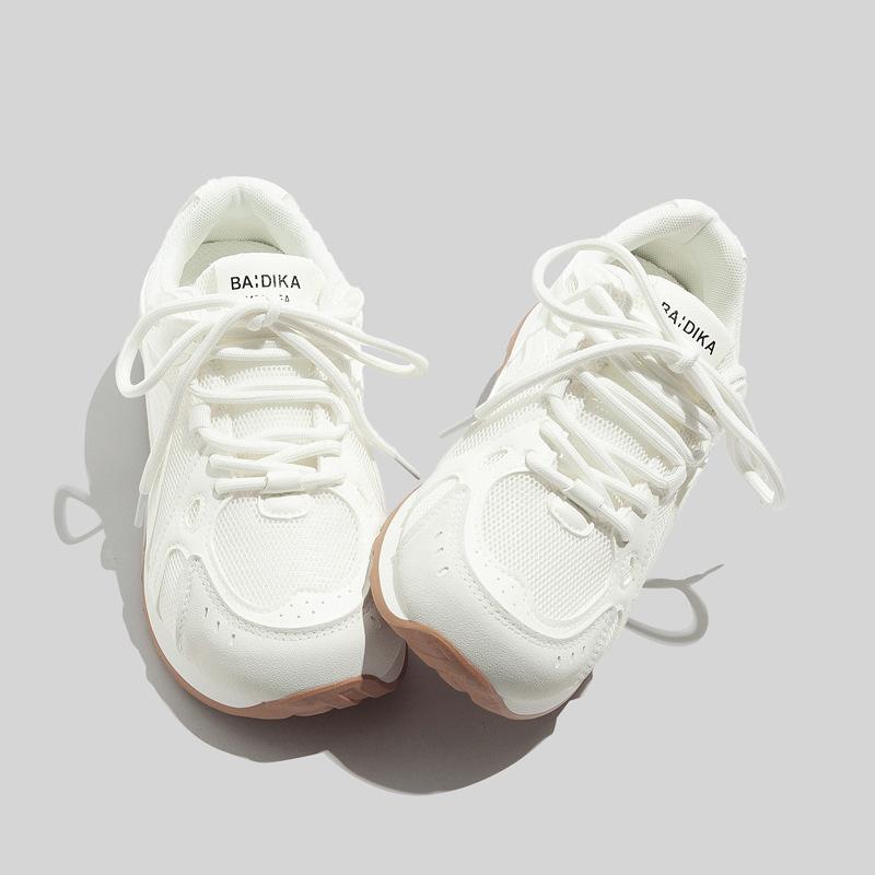 Sommer neue Mesh Damen weiße Schuhe Allround-Sneaker atmungsaktive Skateschuhe modische Freizeitschuhe modische Herren einlagige Schuhe