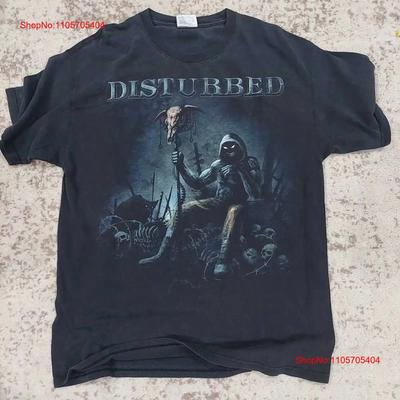 T-shirt Disturbed Dark Energy Musique Lourde Vintage Polyvalent Légèrement Stretch Respirant