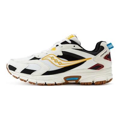 Cohesion 9 Comfortable Mesh Low Top Running Shoes Men Sneaker White Black S28167-6
