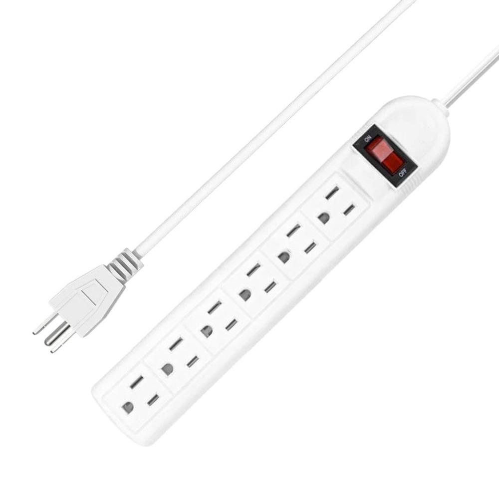 

Universal US Standard Socket 2m Cable Electric Cord Safe Plug Power Strip Socket Converter