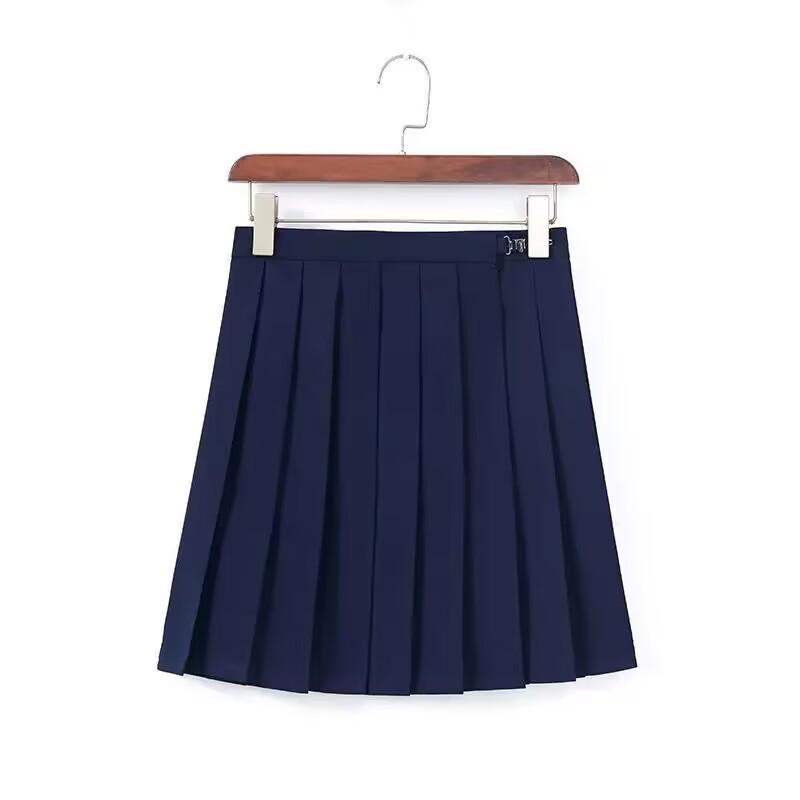 Upgraded White Japanese Sailor Suit: Classic Three-Piece Academy JK Uniform Set