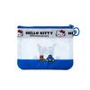 Sanrio HELLO Kuromi Vinyl Flat Pouch 10 X 13 X 1 Cm 129381 Everyone! Kuromi-chan