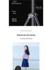Dual Mobile Phone Tripod with Multi-Angle Stand & Fill Light for Outdoor Live Streaming & Photography