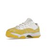 Air Jordan 11 Low Yellow Snakeskin Women Sneakers White Tour-Yellow Sail AH7860-107